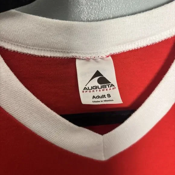 Vintage 80’s Librarian Sparkle Red Shirt Small 90’s Nerd Geek Humor Comedy - Picture 2 of 7